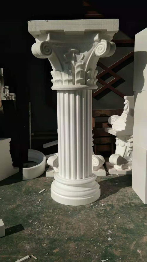 江苏苏州建筑新型装饰材料EPS罗马柱的特点与应用